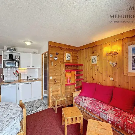 Agreable 2p 5 Pers Au Pied Des Pistes, Les Menuires Apartment *