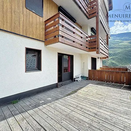 Agreable 2p 5 Pers Au Pied Des Pistes, Les Menuires Apartment *